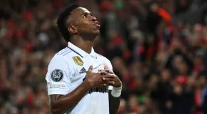 Реал се издъни в защита, но миг гениалност от Винисиус го спаси - напомни за Ливърпул (ВИДЕО)