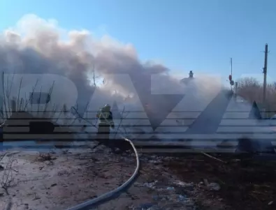 Самолет на руското военно министерство падна в Белгородска област (СНИМКИ)
