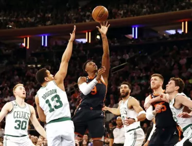 Ню Йорк Никс свали Бостън от върха в НБА (ВИДЕО)