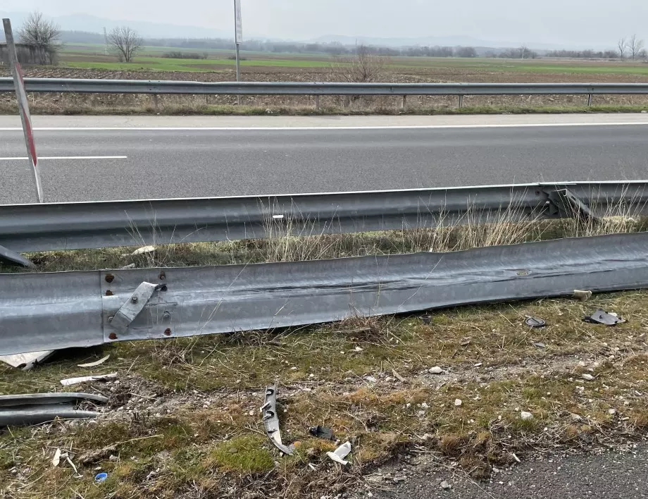 АПИ: Шофирайте внимателно край Пазарджик на магистрала "Тракия"