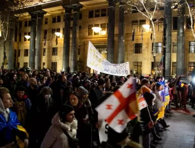 Поредна нощ на протести в Грузия срещу закона по руски за 
