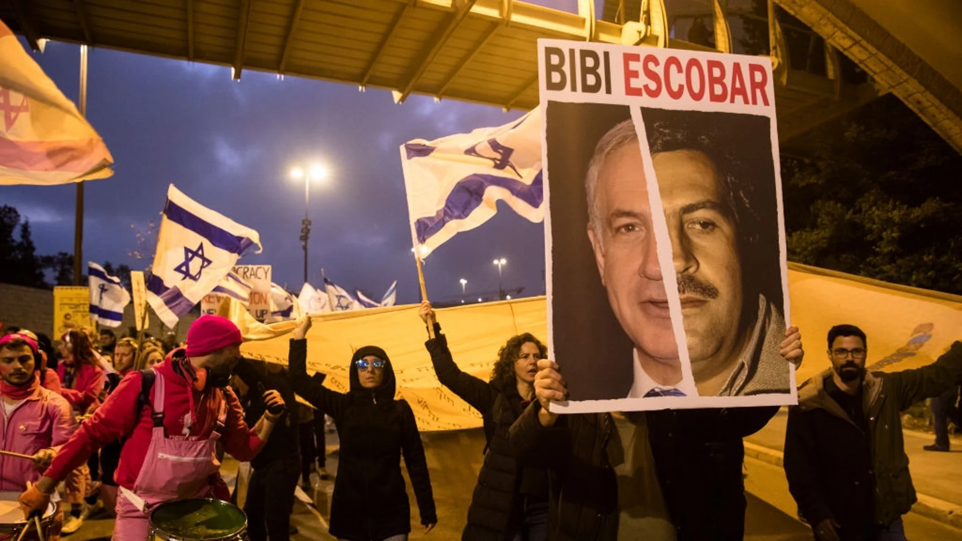Протестите срещу кабинета на Нетаняху се засилват
