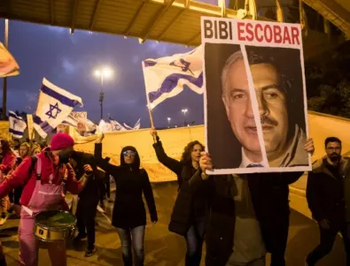 Протестите срещу кабинета на Нетаняху се засилват