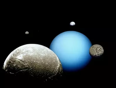 Учени от НАСА наблюдаваха първи полярен циклон на Уран