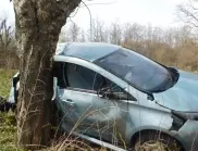 Жена пострада при катастрофа на пътя за Каспичан