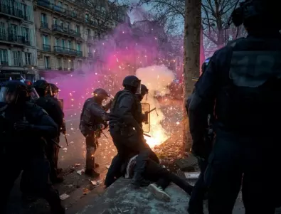 Стотици задържани в поредния ден на размирици във Франция