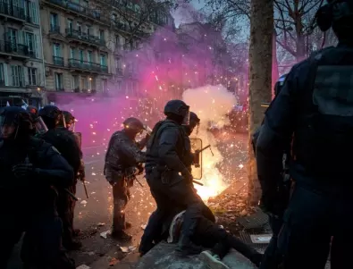 Напук на забраната: Стотици излязоха на пропалестински протест във Франция (ВИДЕО)