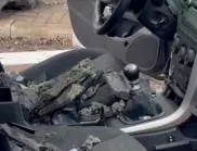 Взривиха колата на руския полицейски шеф в окупирания Мариупол (ВИДЕО)
