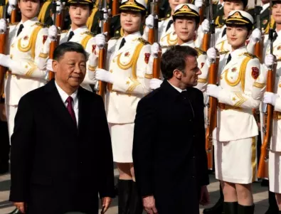 Макрон притисна Си, но китайският лидер не каза нищо за справедлив мир