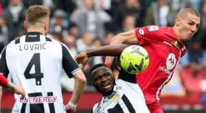 Валентин Антов игра час при инфарктното равенство на Монца с Удинезе