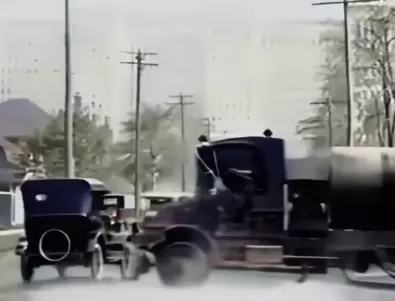 Какво се е случвало по пътищата преди 100 години (ВИДЕО)