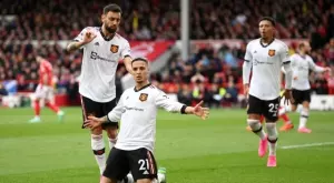 Манчестър Юнайтед с важна победа за място в тройката (ВИДЕО)