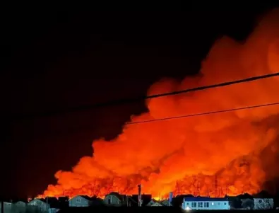 Огромен пожар избухна в Сибир (ВИДЕО)