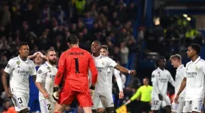 Заради здравословен проблем Тибо Куртоа отпадна в последния момент за двубоя с Жирона