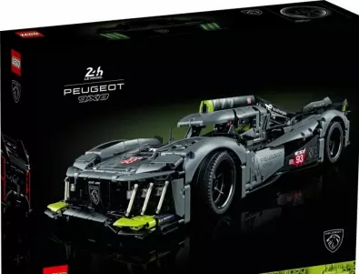 LEGO® Technic™ PEUGEOT 9X8 пресъздава хибридния хиперавтомобил преди дебюта му в Льо Ман 
