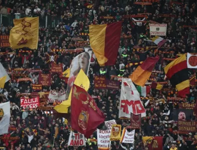 Напрежение в Рим: Въоръжени фенове на Рома гонят привърженици на Фейенорд (ВИДЕО)