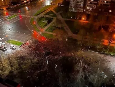 20-метрова дупка след голяма експлозия в Белгород (ВИДЕО)