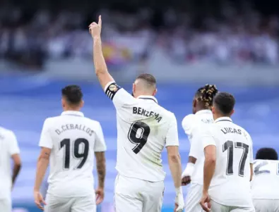 Бензема излезе четвърти в Ла Лига при успех на Реал над Алмерия (ВИДЕО)