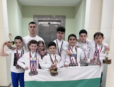21 медала за Бургас от Европейското първенство по карате шотокан