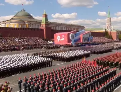 Парадът на 9 май 2023 г. в Москва - най-краткият от 20 години насам (ВИДЕО)