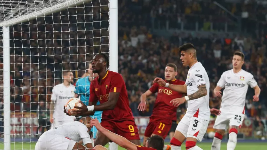 Рома надлъга Байер Леверкузен и направи първата плаха крачка към финала в Лига Европа (ВИДЕО) 