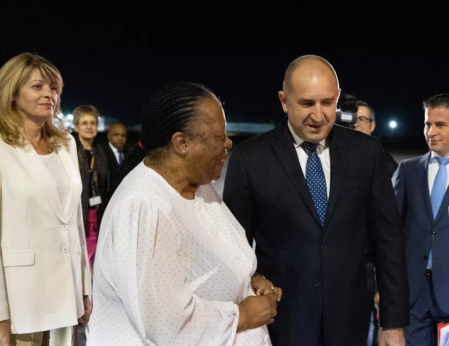 Президентът Радев в Южна Африка: България върви напред, въпреки политическите турбуленции