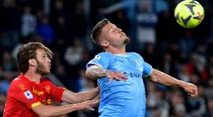 Късна драма спаси Лацио от резил срещу Лече в Серия А (ВИДЕО)