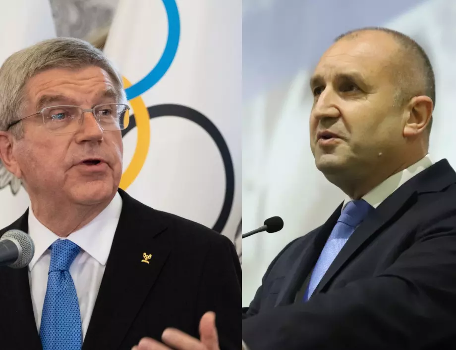 Бах: Президентът Радев подкрепя участието на спортисти от всички страни на Олимпиадата