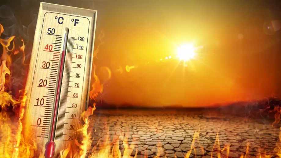 Рекордната температура от 46.4 °C беше измерена в Гърция