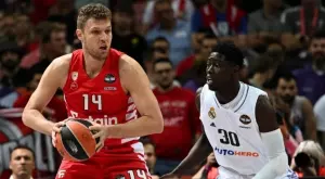 Реал Мадрид сложи край на приказката на Александър Везенков и Олимпиакос в Евролигата (ВИДЕО)