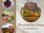 Трети фермерски пазар ще се проведе в Казанлък на 2 юни