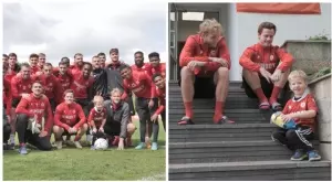 Красиво! ЦСКА сбъдна мечтата на малък свой норвежки запалянко (ВИДЕО)