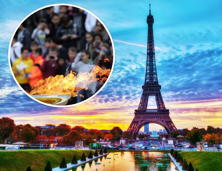 Емблематично: Олимпийският огън ще гори на Айфеловата кула за Игрите в Париж