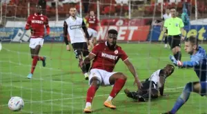 Нападателят на ЦСКА Дюкенс Назон привлече вниманието и на катарци