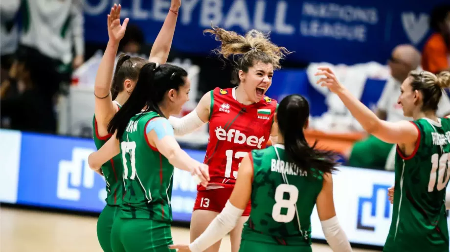 Важна победа запази шансовете на България (жени) да остане в Лига на нациите
