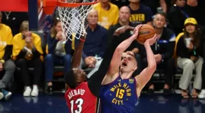 След трипъл-дабъл на Никола Йокич - Денвър излезе с едни гърди напред във финала на НБА (ВИДЕО)