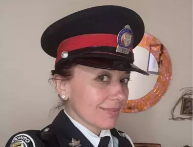 Българска полицайка получи престижна награда от канадската полиция в Торонто (СНИМКА)