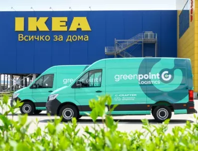 ИКЕА България стартира пилотен проект за доставки на клиентски поръчки с нулеви въглеродни емисии