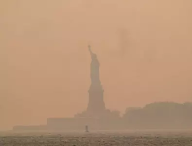 Милиони американци са застрашени от мръсен въздух заради горските пожари в Канада