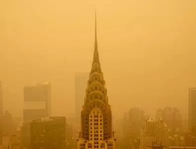 Защо Ню Йорк беше обгърнат от оранжев смог?