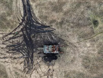 Самовзривиха свой танк: Руснаците лъжат на едро как унищожават украински танкове (ВИДЕО)