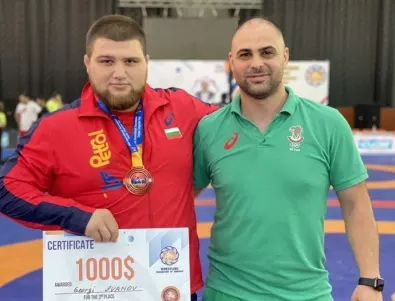 Прекрасно! Георги Иванов носи трети медал на България от турнир в Армения
