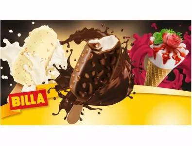 Това лято BILLA предлага разнообразие от над 145 вида сладолед