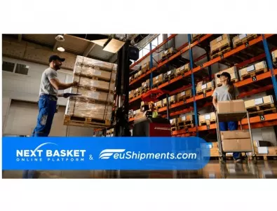 Иновативният стартъп NEXT BASKET сключва ключово споразумение с логистичната компания euShipments.com за фулфилмънт и доставки