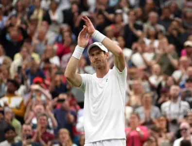 Пред погледа на Федерер: Анди Мъри с вихрен старт на Уимбълдън (ВИДЕО)