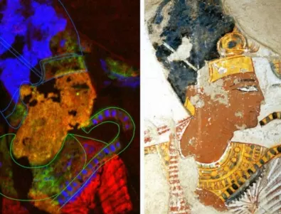 Древноегипетски художници изобразили Рамзес II с грешна огърлица. Но се осъзнали