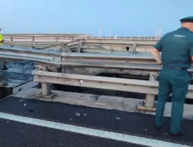 Нещо като джет, но с експлозив: Нова версия за удара по Кримския мост (ВИДЕО)