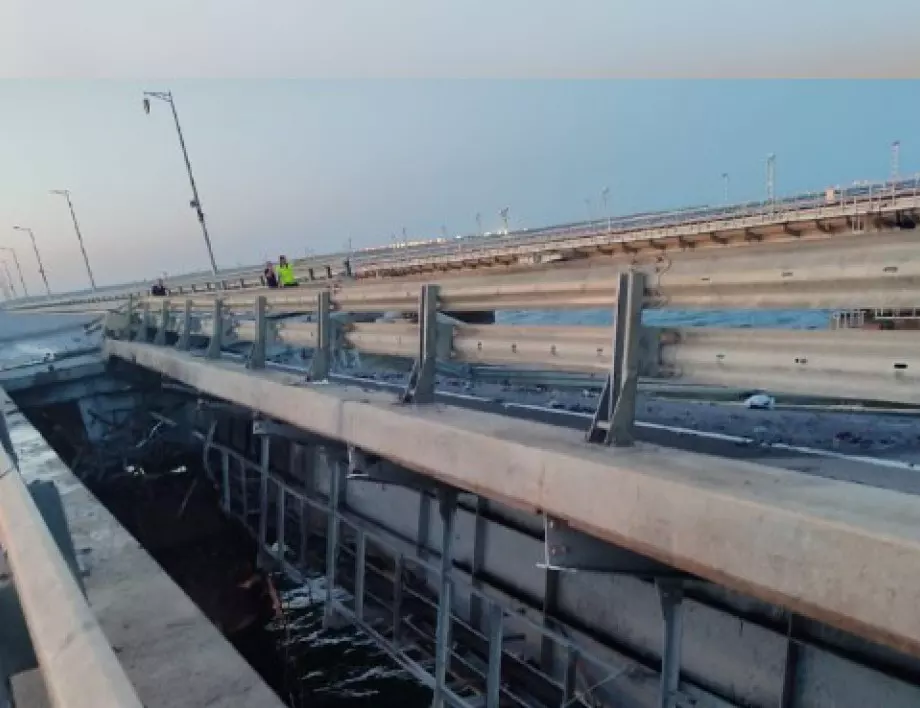 Колко ще струва на Русия възстановяването на Кримския мост след поредния удар по него?