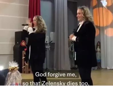 Нека Байдън и Зеленски умрат: Безумна пропаганда на детски концерт в Беларус (ВИДЕО)