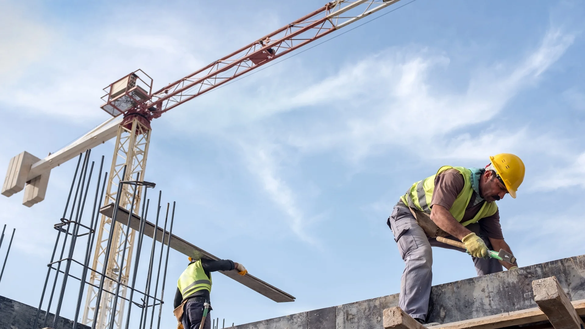 Строителната продукция в България отчита ръст през февруари 